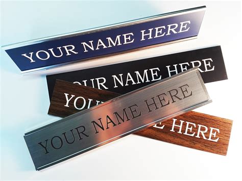 personalized name plates for house